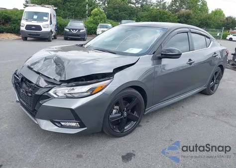 2022 Nissan Sentra Sr Xtronic Cvt из США, поврежденный, VIN 3N1AB8DV8NY310965